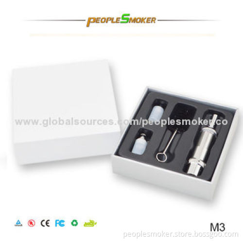 Dry Herb Vaporizer, Clountank M3 for Wax, Also Name eGo Vaporizer Pen with Patent Design